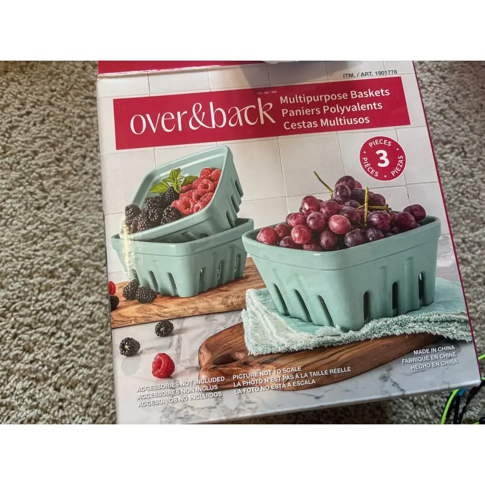 over&back Multipurpose Baskets